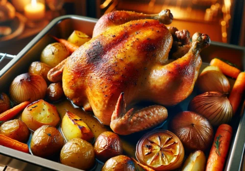 עוף שלם בתנור: מתכון אגדי שישגע אתכם!
