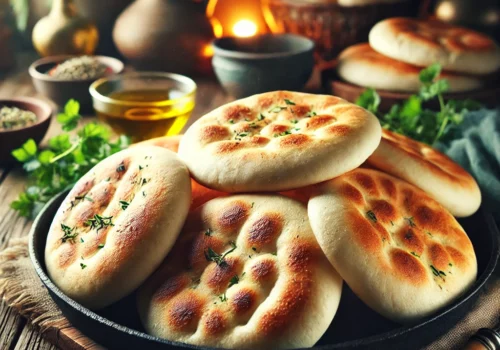 פיתות במחבת ב-10 דקות - סופר קל להכנה ויוצא נפץ!