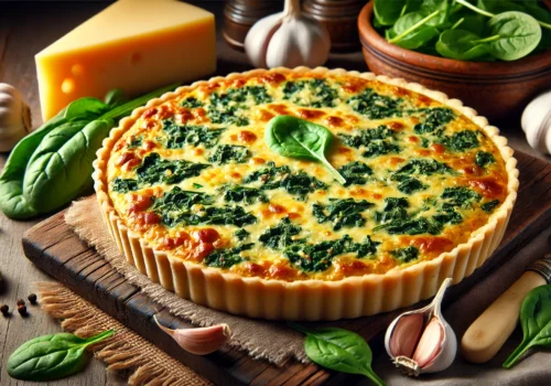 פשטידת תרד וגבינות מדהימה ללא קמח: המתכון שישדרג לכם את הארוחה