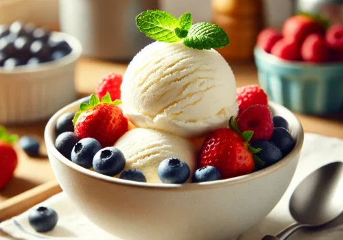 גלידה ביתית ללא חלב מרוכז וללא מכונה (וגם טבעונית!)