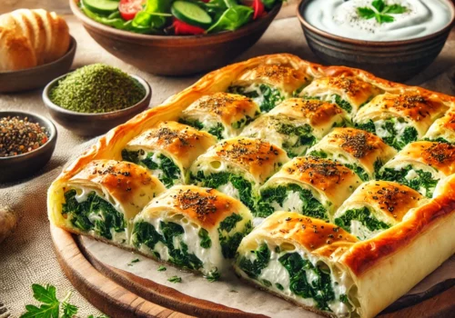 בורקס מים טורקי מפוצץ גבינות ותרד הכי טעים שיש