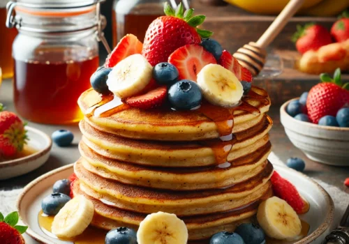 פנקייק כוסמין שילדים אוהבים (קל ויוצא מדהים ואפילו בריא!)