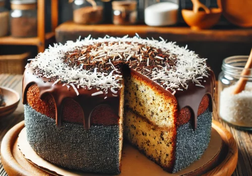 עוגת פרג וקוקוס ללא קמח - מתכון מושלם ומיוחד