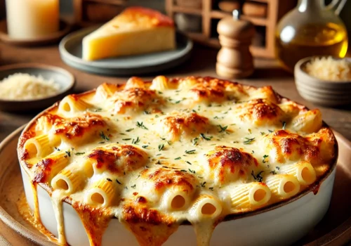 פסטה מוקרמת בתנור ברוטב שמנת - המתכון המושלם לחובבי האוכל המנחם