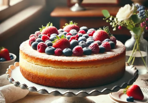 עוגת גבינה אפויה של פעם: מתכון נוסטלגי מהמטבח של סבתא