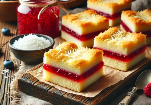 חיתוכיות ריבה וקוקוס משגעות וסופר קלות להכנה