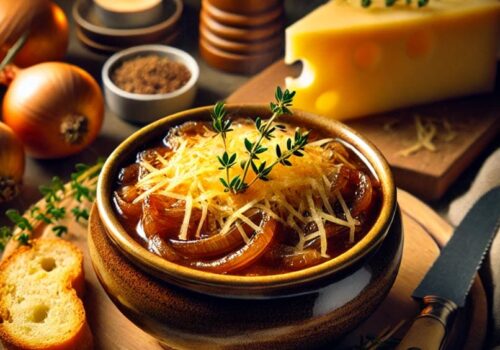 מרק בצל צרפתי מוקרם: המתכון המושלם לחורף