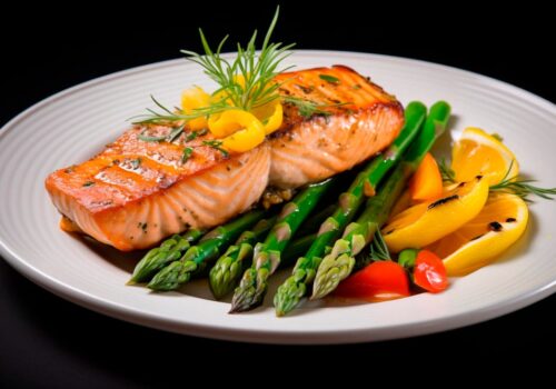 מתכון לסלמון עם אספרגוס בתנור