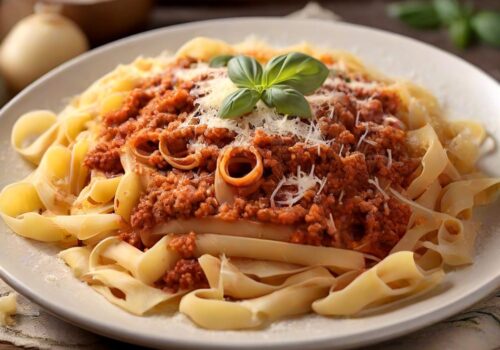 בולונז עם יין