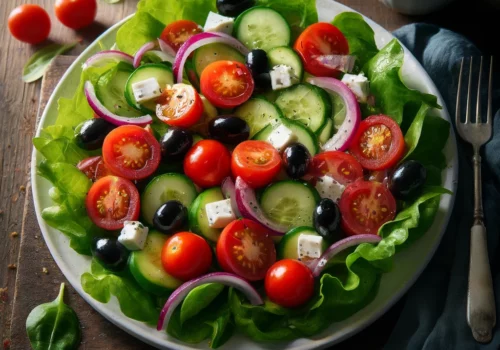 מתכון סלט חסה סלנובה וגבינה