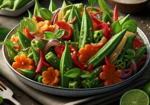 מתכון לבמיה תאילנדית - מרענן, חמוץ-מתוק ועם ארומה מיוחדת במינה!