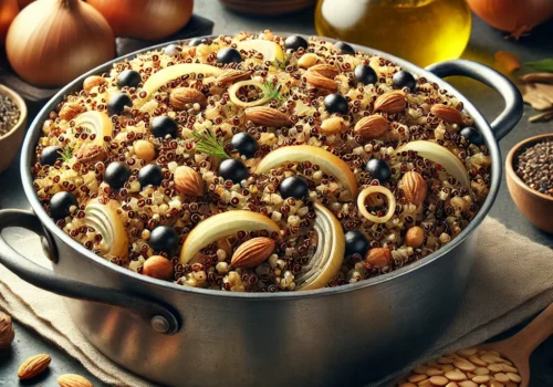 מג'דרה קינואה בסיר אחד: הטעם המסורתי במהדורה מודרנית ובריאה!