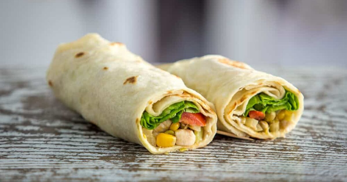 טורטיות ממולאות צמחוני