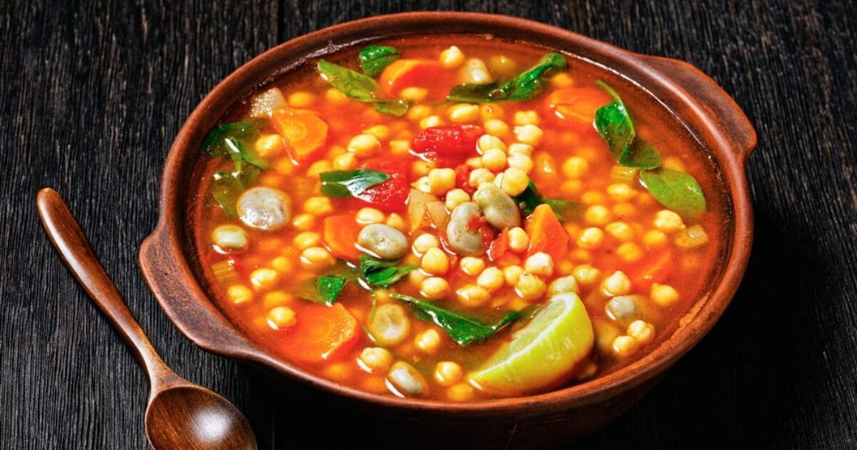 מרק שעועית מרוקאי