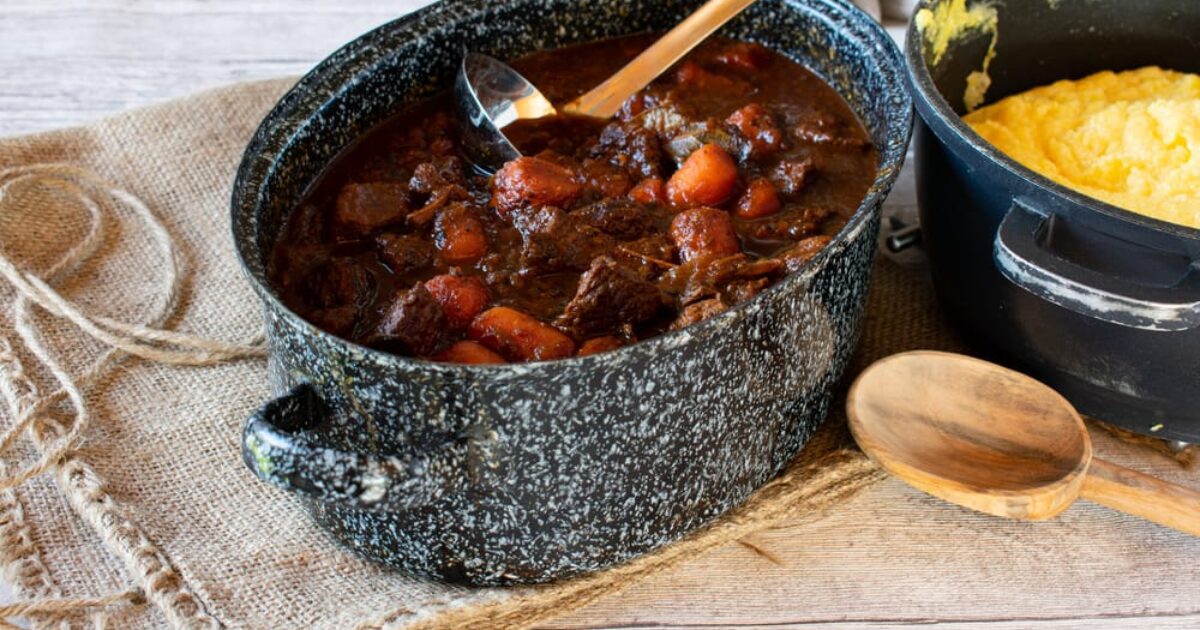 קוביות בשר בטעם גן עדן בבישול איטי