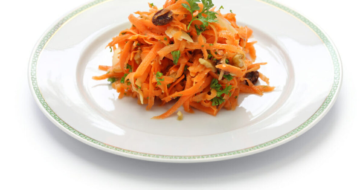 סלט גזר מגורד מתוק