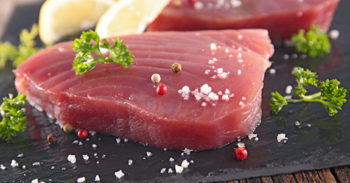 דג טונה רך ועסיסי