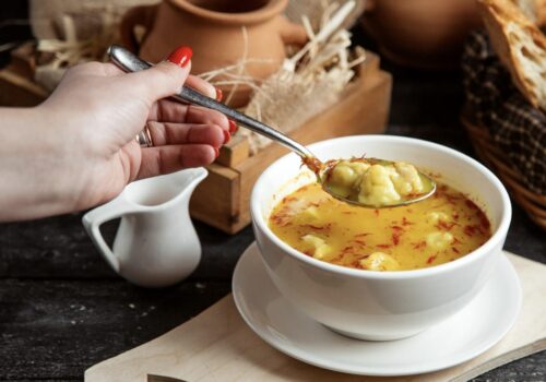 מתכון למרק סולת רומני