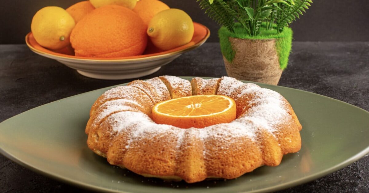 מתכון לעוגת תפוזים בחושה פרווה