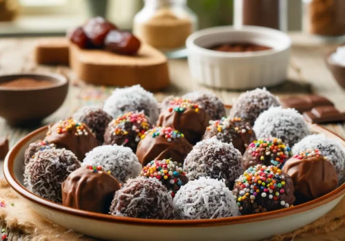 כדורי שוקולד בריאים לילדים: מתכון טעים ומזין