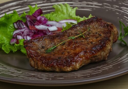 אונטריב עם בצל מקורמל