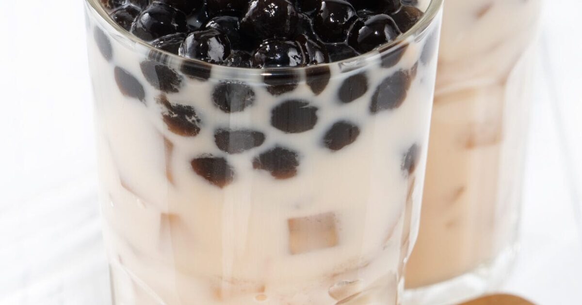 פניני טפיוקה שחורות