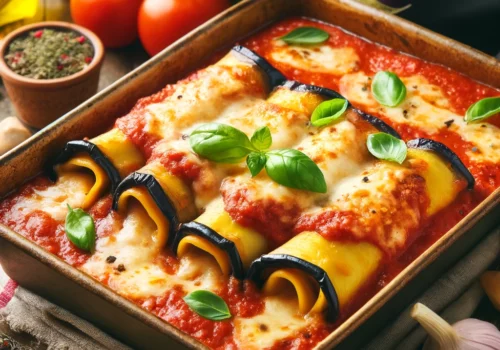 קנלוני במילוי חצילים וגבינה - מתכון מעלף ומשגע שתאהבו עד הסוף