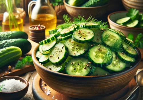 סלט מלפפונים מרענן