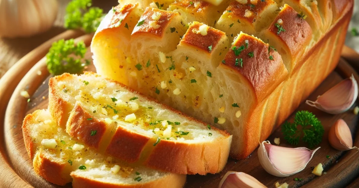 מתכון לחם שום מדהים נתלש