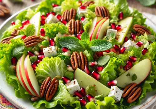 סלט חסה חגיגי, פשוט ומנצח ב-10 דקות (מתכון קל וחובה!)