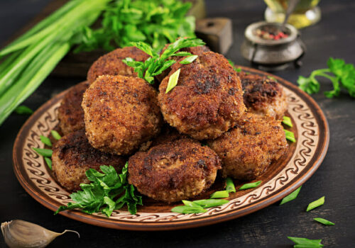 מתכון לקציצות טבעונית אפויות