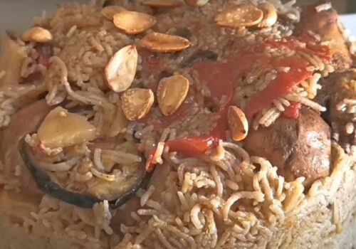 מתכון מקלובה בשר ערבית