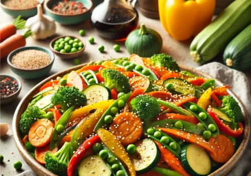 מוקפץ ירקות ב-10 דקות - מתכון קל ומהיר