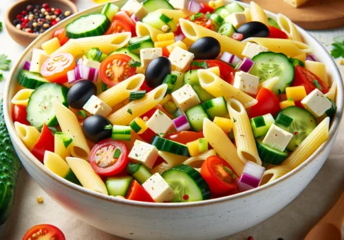 סלט פסטה קר עם בולגרית - המתכון המדהים שתשגעו ממנו