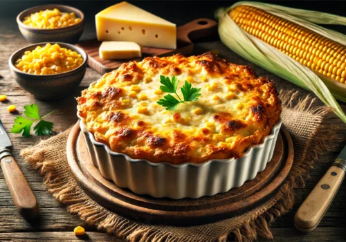 פשטידת תירס וגבינות מעלפת: המתכון המושלם למנה אוורירית ומדהימה