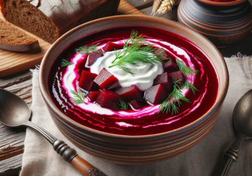 מתכון מרק סלק פולני