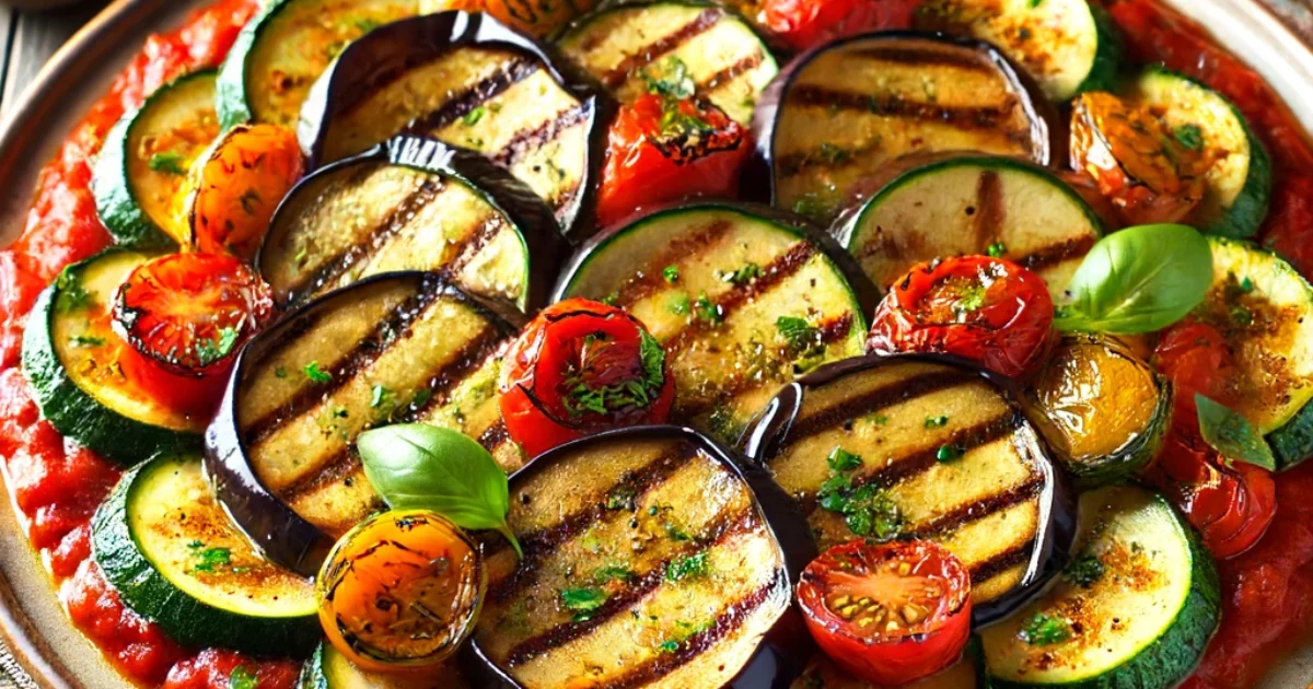 רטטוי חצילים וקישואים בטעם גן עדן