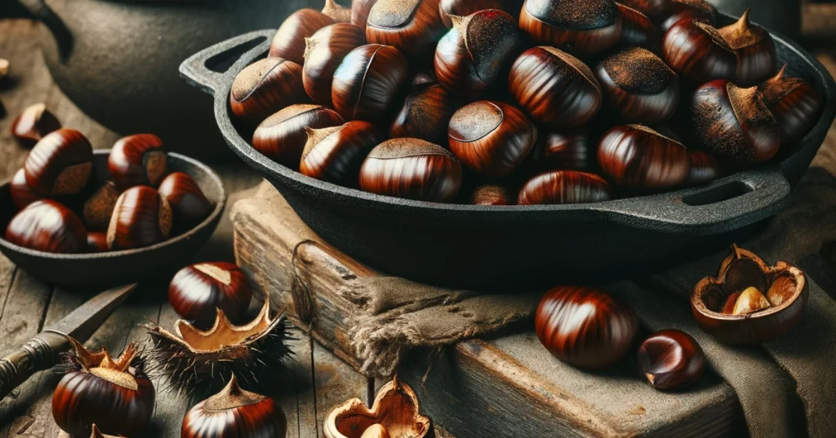 מתכון ערמונים קלויים בתנור