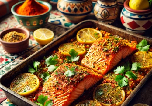 פילה סלמון מרוקאי בתנור חריף כמו של סבתא - המנה שתשגע לכם את החיך