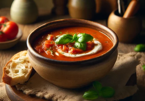 מרק עגבניות צלויות בתנור: המתכון המושלם לחורף חמים ונעים