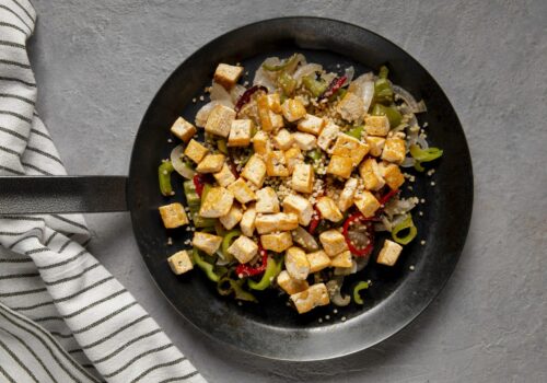 תבשיל טופו וירקות