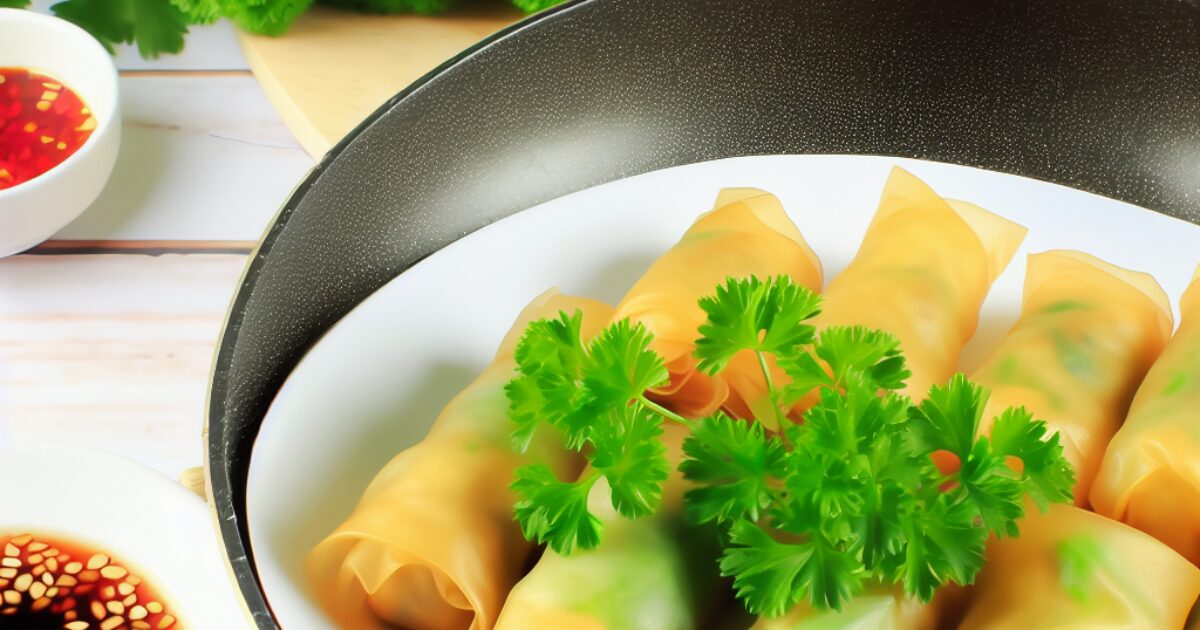 איך להכין בורקס דפי אורז במחבת בקלות?