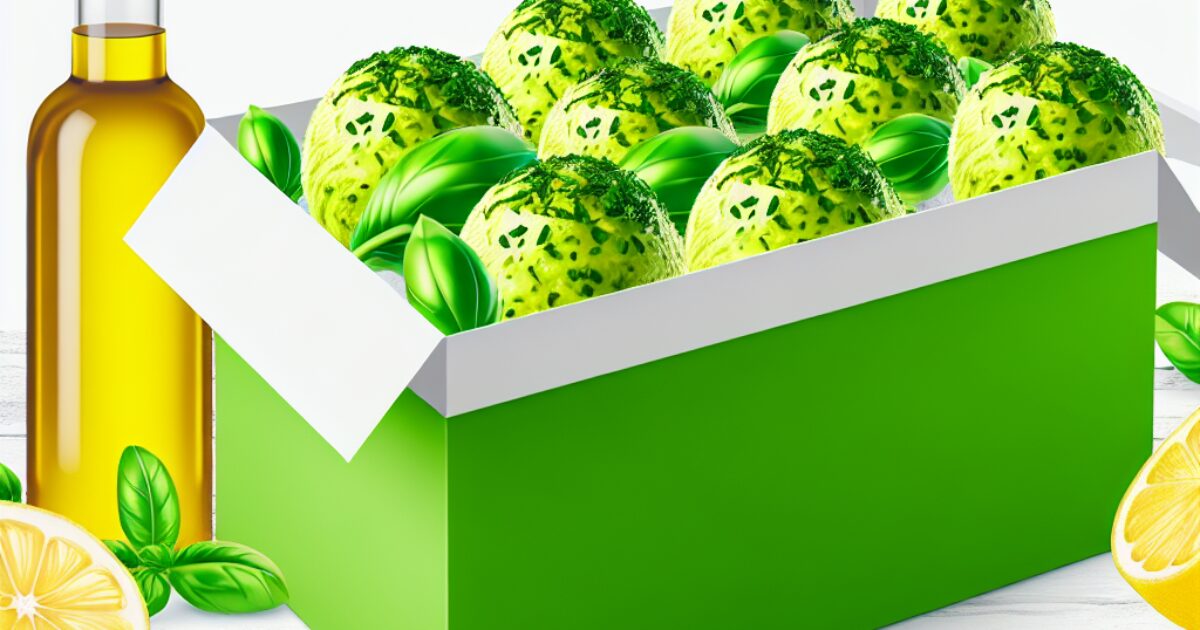 גלידת בזיליקום עם לימון ושמן זית - מתכון מפתיע!