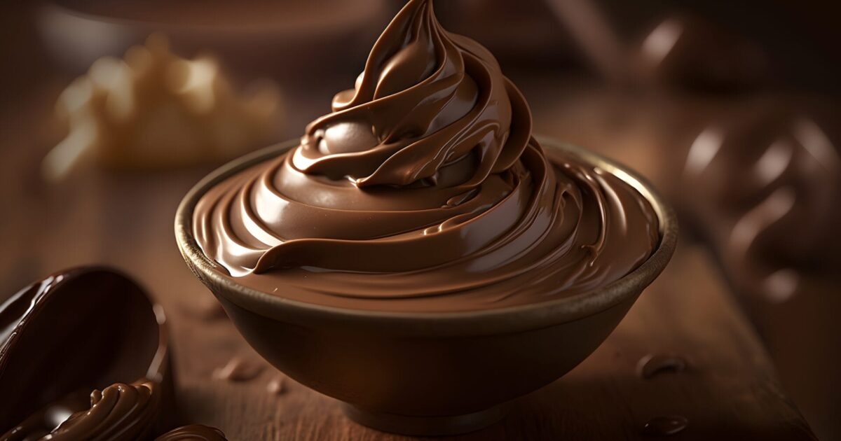 גנאש שוקולד עם חלב במקום שמנת