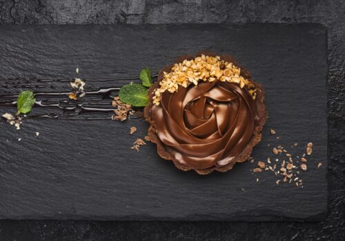 גנאש שוקולד פרווה ללא שמנת