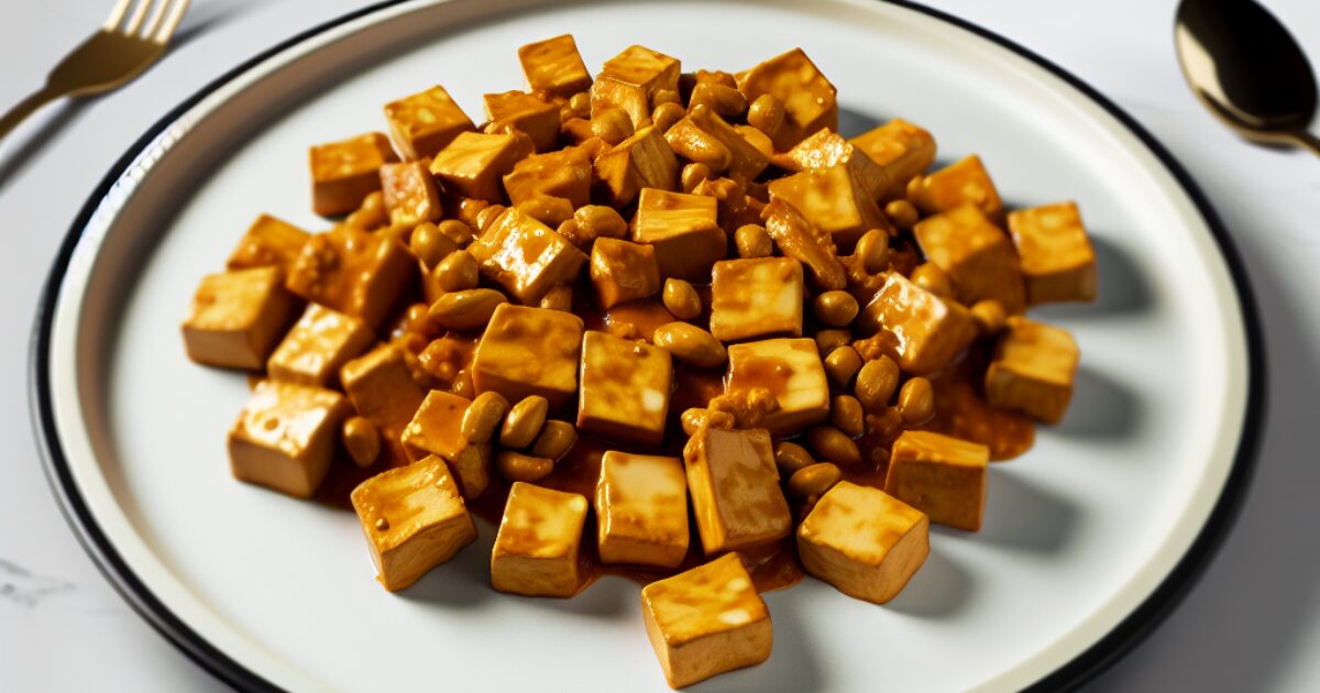 מוקפץ טופו חמאת בוטנים שעושה פלאים בחיך