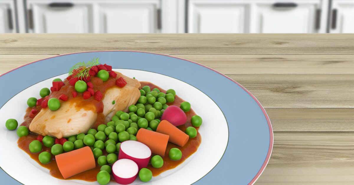 גלה את המתכון המושלם לעוף עם אפונה!