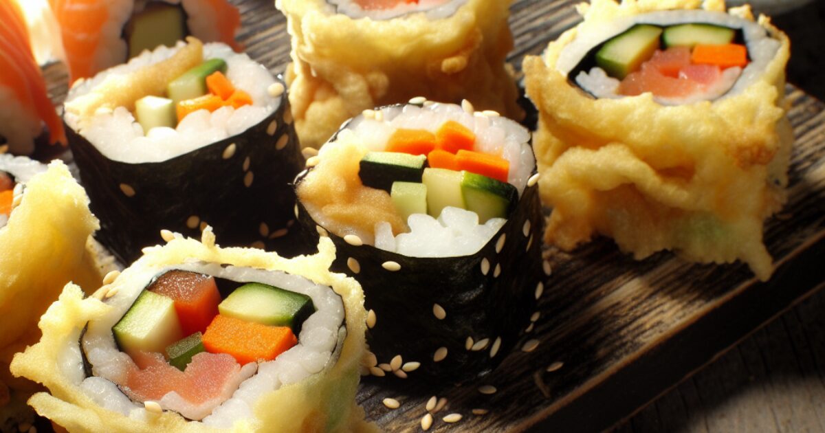 סושי בטמפורה - המתכון שיהפוך את הארוחה שלך לחגיגה