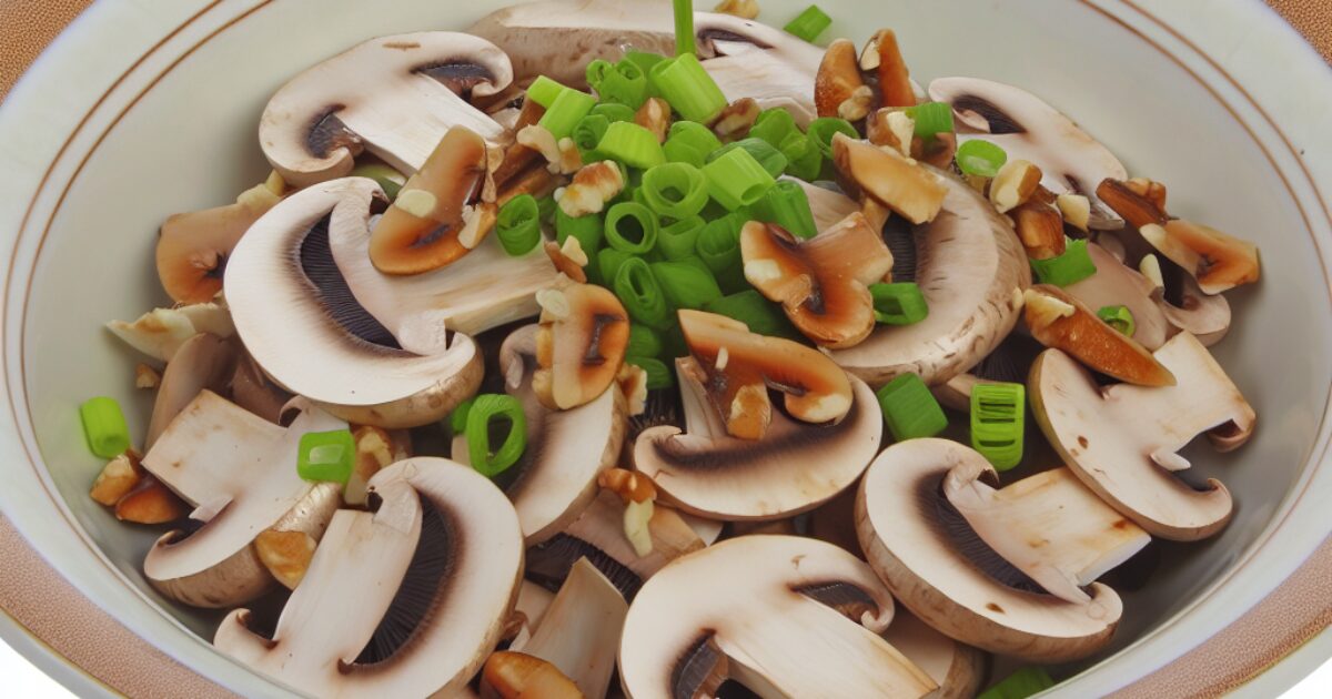 סלט פטריות קר פשוט שכולם ידברו עליו