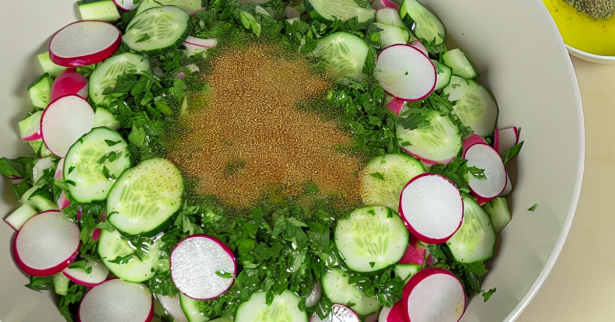 סלט שומר מנצח עשיר בטעמים ובריאות